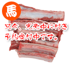北海道馬ボーンカット スープ用